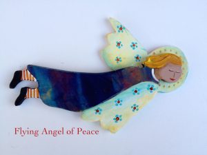 Flying angel  of peace 2014