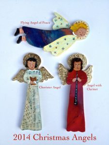 2014 Christmas Angel Ornaments