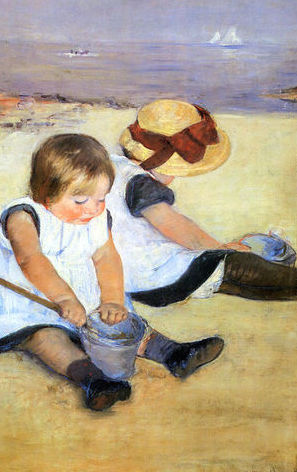 Children-Playing-On-The-Beach