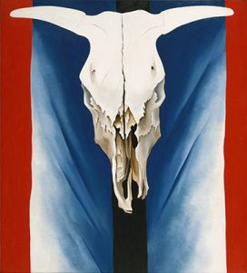 Working Title/Artist: Cow's Skull: Red, White, and Blue Department: Nineteenth-Century, Modern, and Contemporary Art Culture/Period/Location:  HB/TOA Date Code:  Working Date: 1931 photography by mma, Digital File DT1397.tif retouched by film and media (jnc) 2_4_10